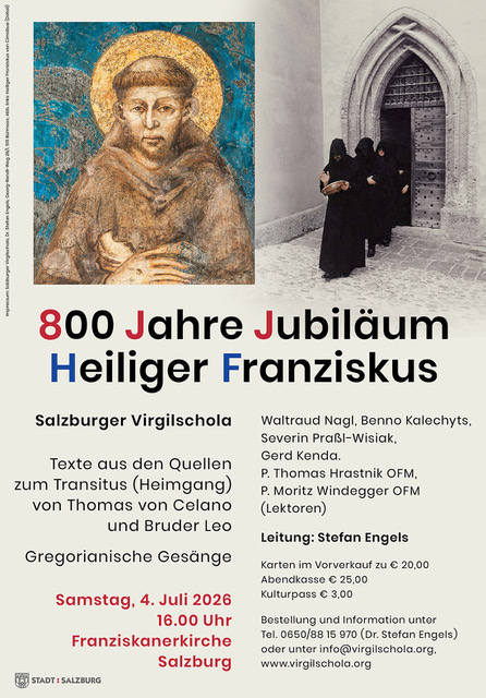 800 Jahre Franziskus